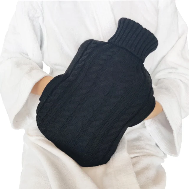 Promotional 2L Rubber with Cover Hot Water Bottle