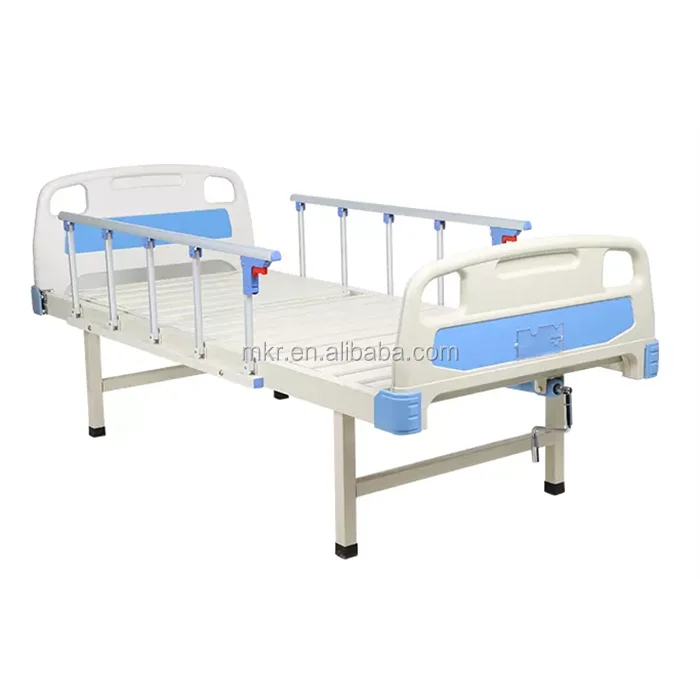 Factory Price Manual Single Crank Function Hospital Bed for Clinic and Hospital