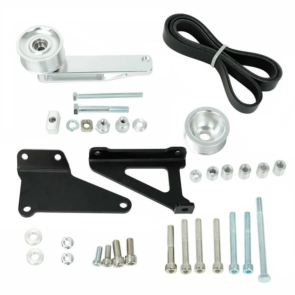 Dual Pulley Design Eliminator Pulley Set For Honda K20 K24 Engines K Swap K Series A / C P / S