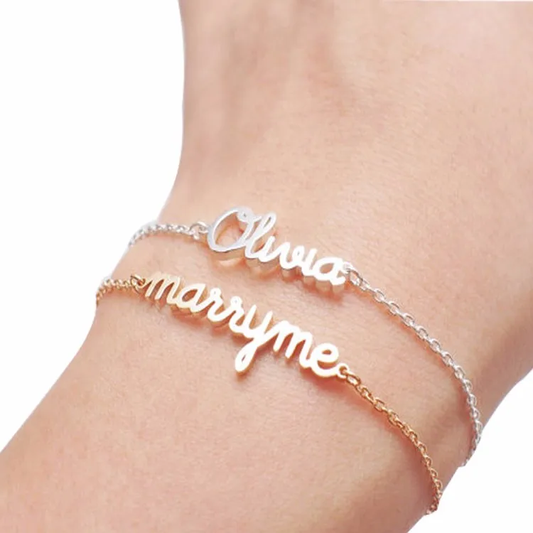Custom Name Bracelets, Create Your Own Word Bracelets, Affirmation Bracelets,  Letter Bracelets, Beach Bracelet, Gift Ideas for Her - Etsy | Smykkelaging