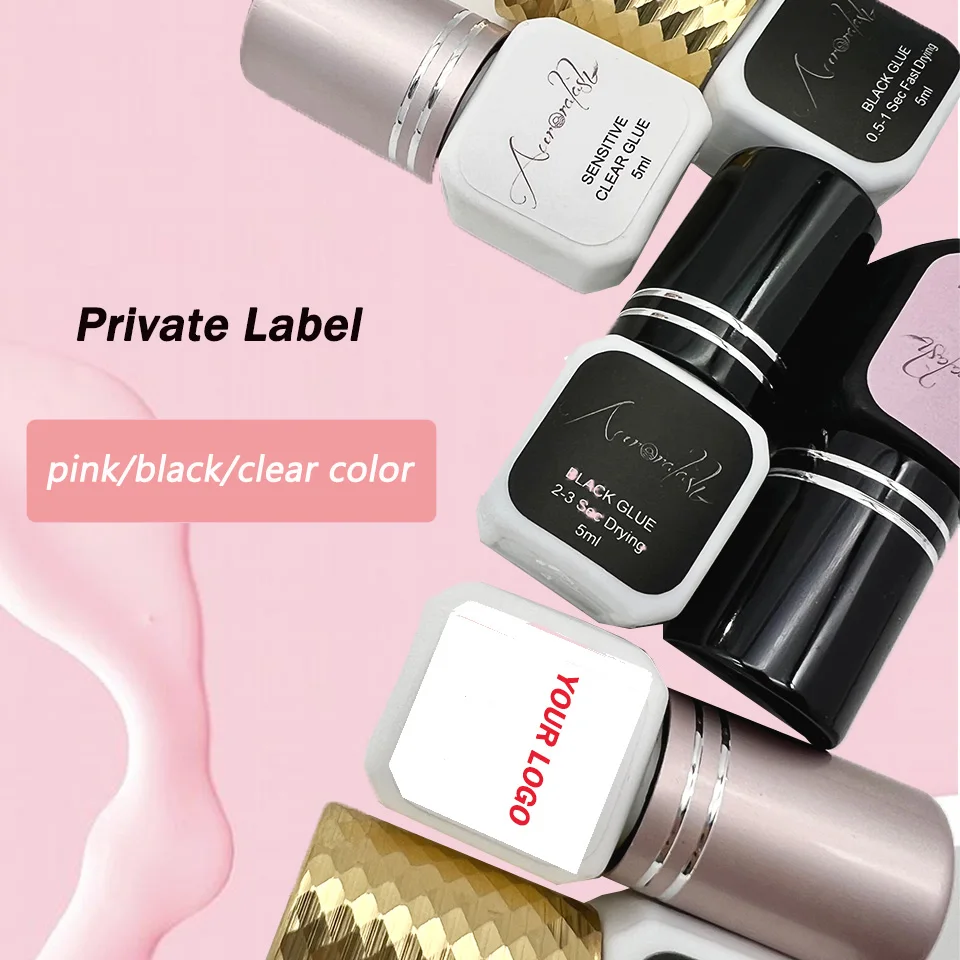 0.5s Individual Egm Eyelash Extensions Glue 5 Ml Eyelash Glue Fast Dry