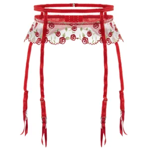 Elegance Sweet Comfortable Lace High-Rise Wire Free O-Cup Women Sexy Under Lingerie Sets