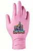 Gants en nitrile roses