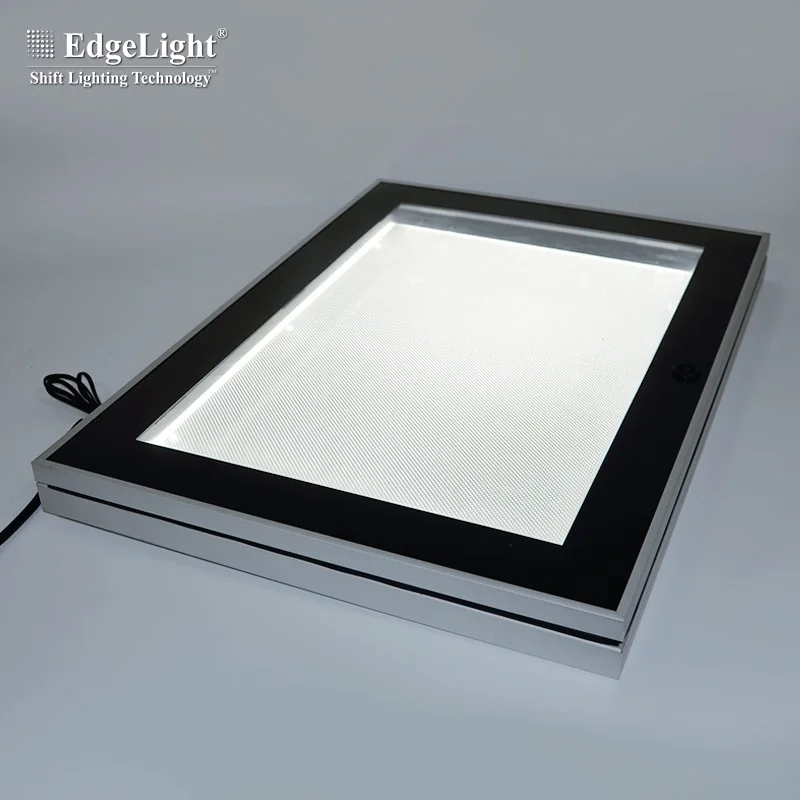 Slim Box Led Light Picture Frame For Advertising