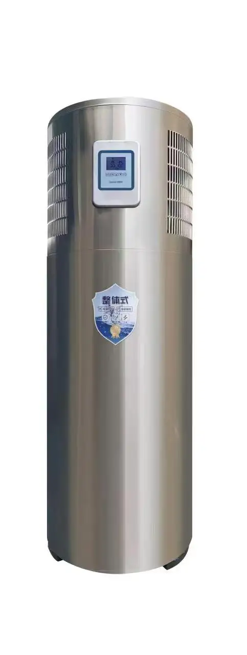 150 L All-in-One Stainless Steel Sheet Air Source Heat Pump Electric for Outdoor Household & Hotel Use