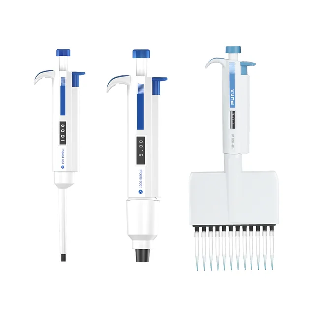 Electronic Plastic Pipette with Volumes for Laboratory Pipetting Needs