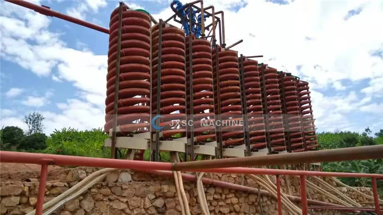 High Recovery Tin Mineral Concentration Machine Complete Cassiterite Tin Ore Processing Plant