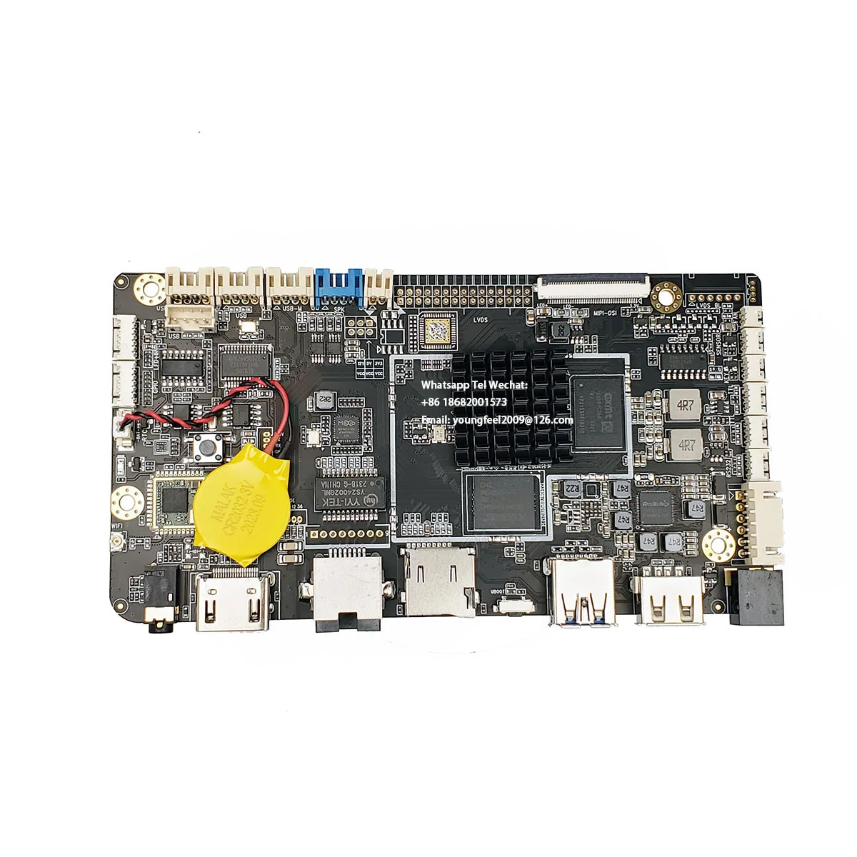 Android development mainboard motherboard rk3566 android controller driver board with Anti-ESD KC CE FCC Certification Supports