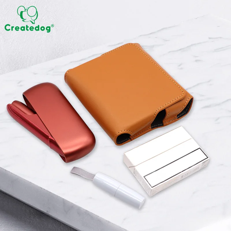 cigarette pouch PU wallet protective case for use with IQOS 3.0 and DUO