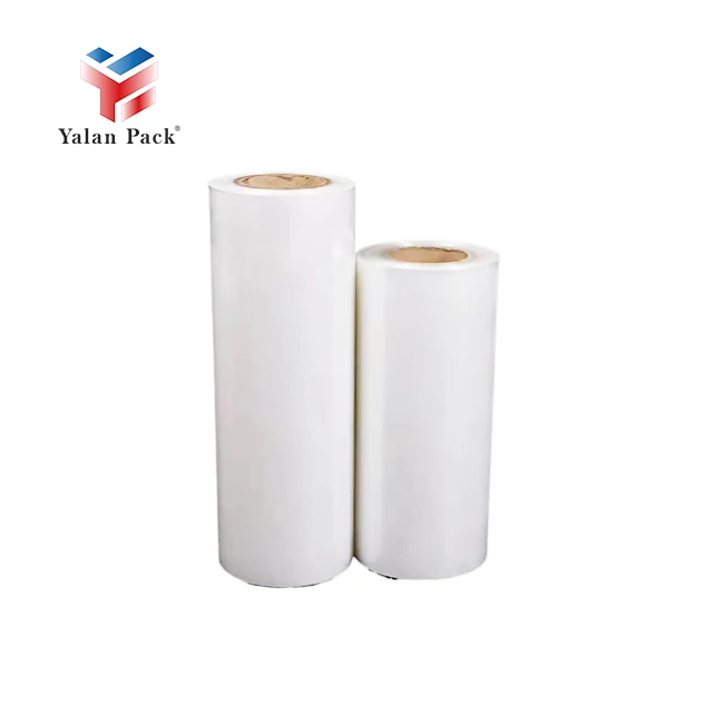 Stretch Wrap for Packaging Compostable Shrink Wrap Film for Packing Soft Clear PE/PET Heat Shrink Plastic Package Carton Lldpe