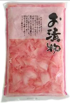 Wholesale Chinese Pickled Vegetables Commonly Used in Japanese Cuisine Kimchi Productionwithe and pink  Pickled Sushi Ginger