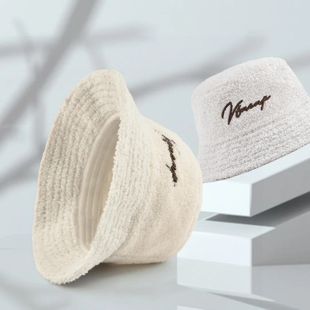 Personalized Color Unisex Fishing Caps Design Custom Furry Winter Fur