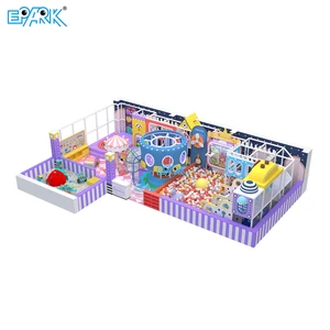 Hot Sale Safety Playground For Kids Plastic Indoor Playground Equipment