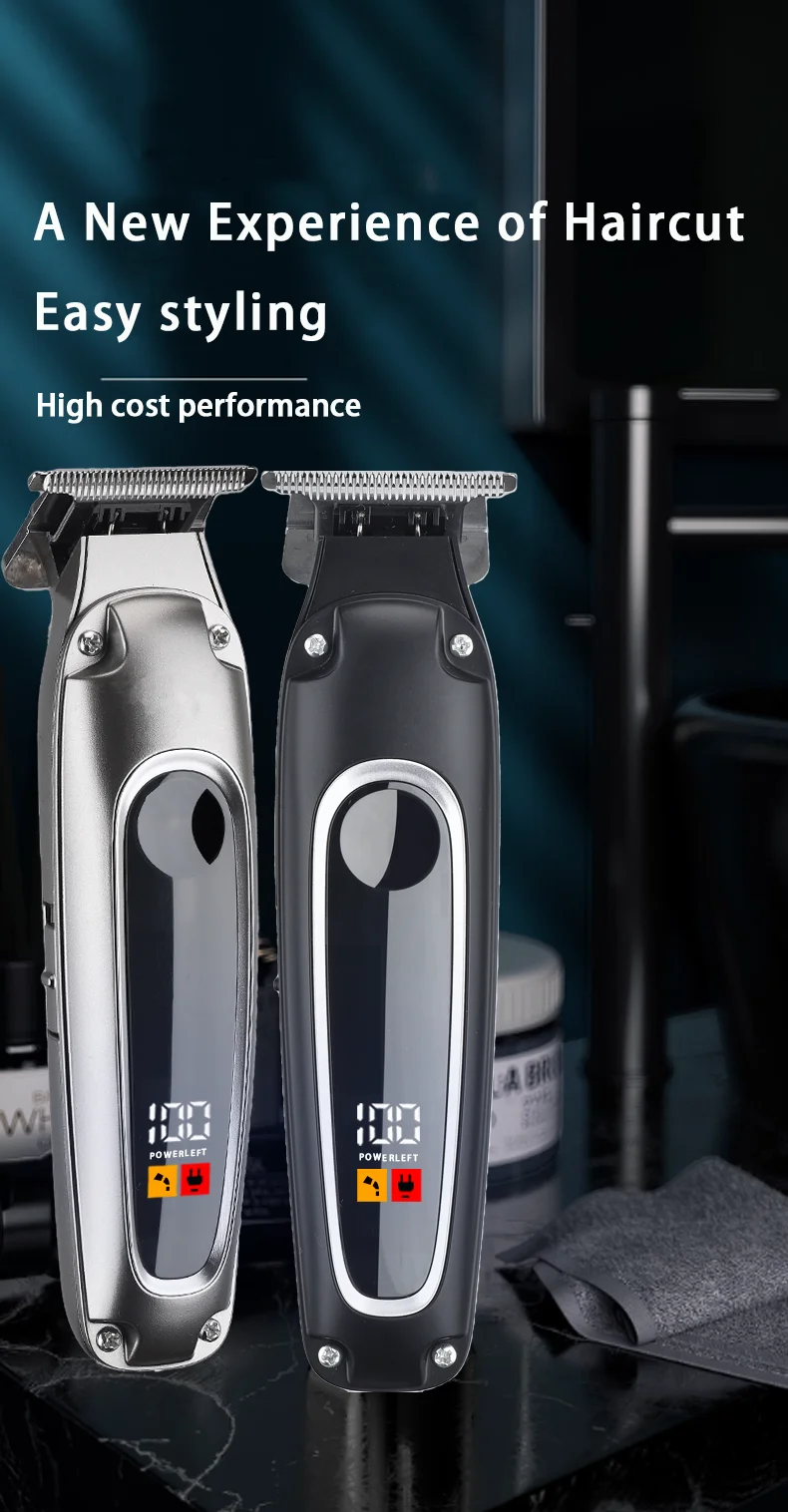 VOAUN V-839 Hair Clippers for Men-Cordless USB Rechargeable Barber Clippers for Hair Cutting Professional Barber Kit Household