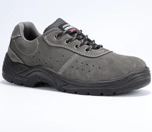 JIANKUN CE Certified Winter Anti-Puncture Anti-Impact Welders Suede Leather Steel Toe for Midsole Spark-proof Safety Boots