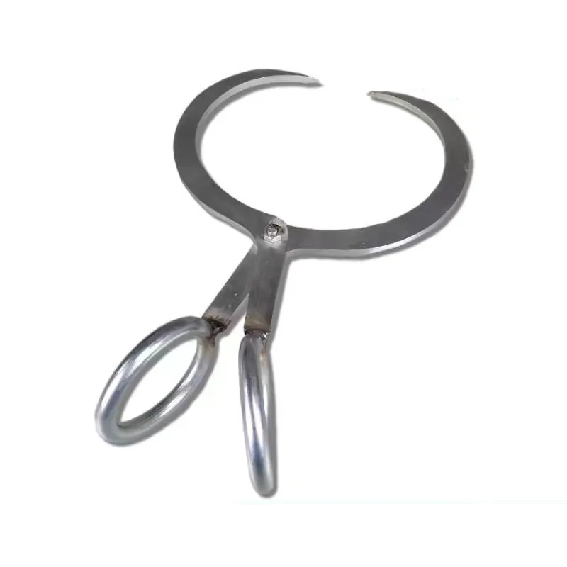 Forge Steel Adjustable Multiple Masonry Freezer Holder Ice Block Clamp Ice Cubic Clip Tongs
