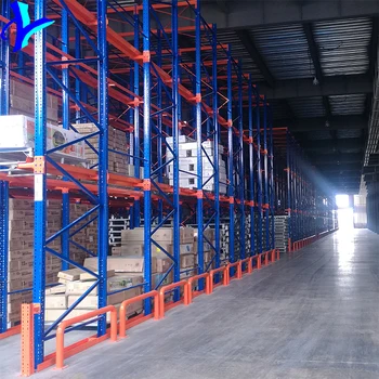 High Space Using Size Customized Warehouse Adjustable Steel Drive In Rack