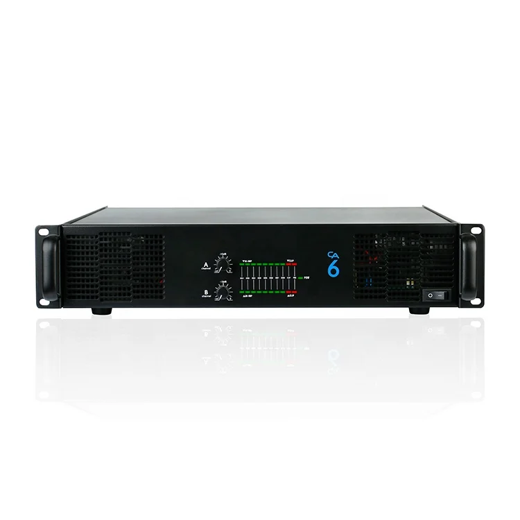 CA2 CA4 CA6 CA9 CA10  2U Professional Sound Standard  Power Amplifier 800 Watts  Audio Power Amplifier