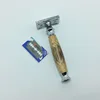 Wooden handle Shaver