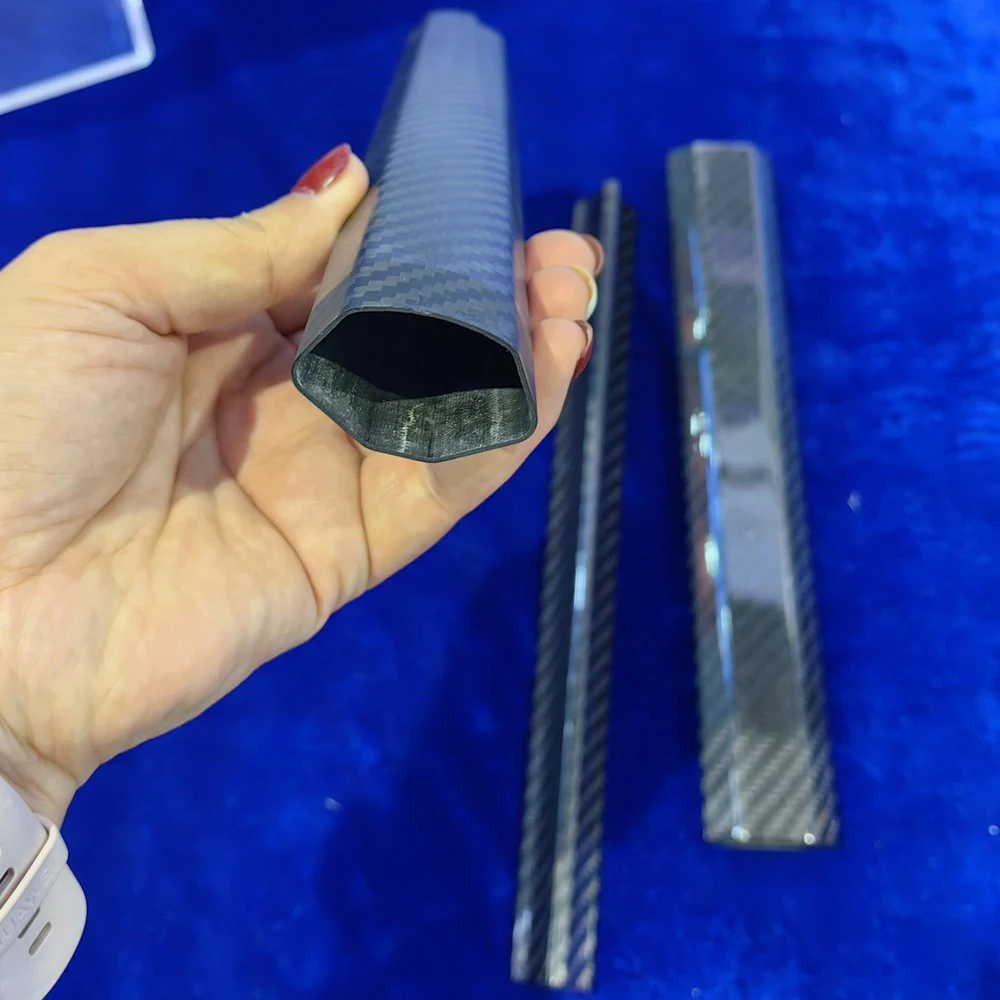 Carbon Fiber Fabric Pipe 40mm 50mm 60mm 70mm 80mm Carbon Fiber Tube