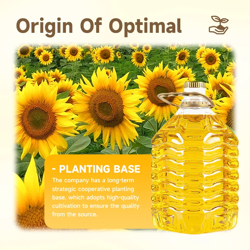 100% Pure Vegetable Cooking Oil Refined Sunflower Oil for Export