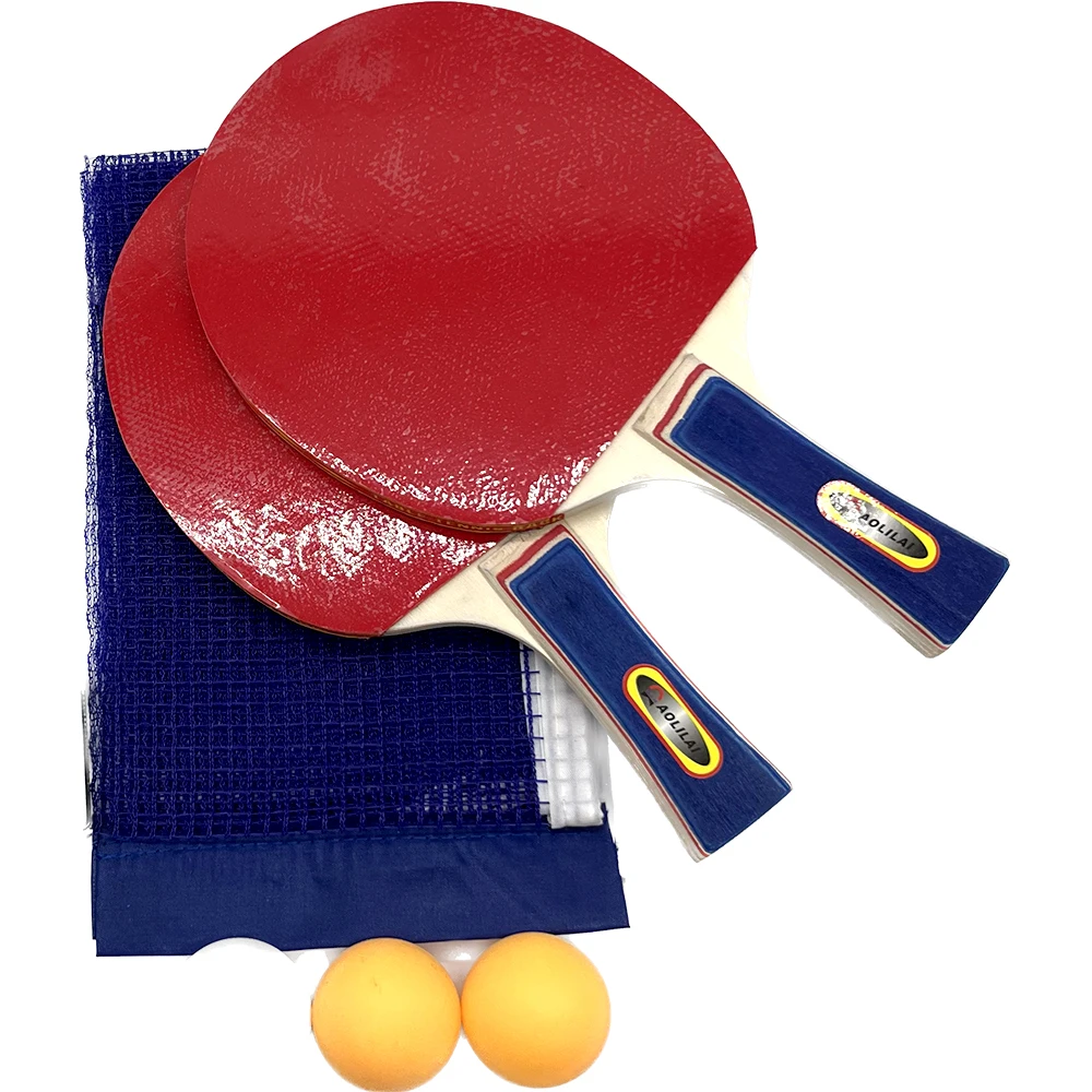 729 Brand High Quality Rubber Table Tennis Set Ping Pong Paddle Rackets Racket Bat