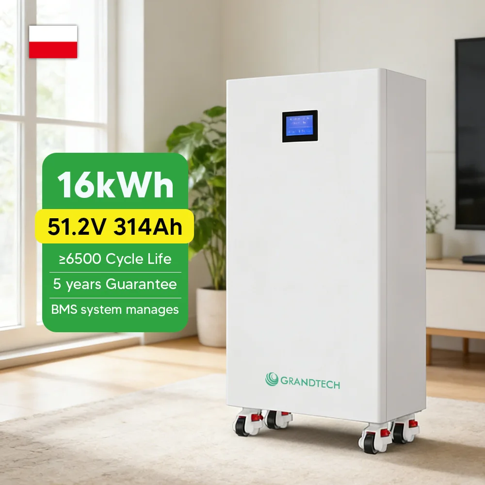 Grandtech 314ah 400ah Energy Storage System 51.2V Lifepo4 Lithium 10kwh 15kw 20kwh 16kwh for Household Energy