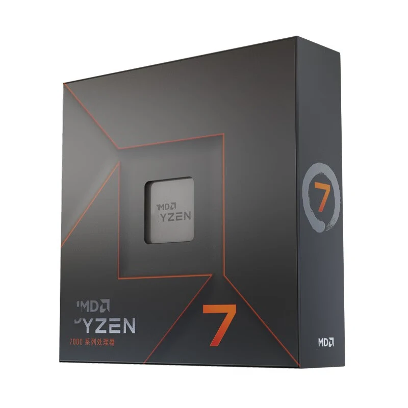 Brand New Processor AM4 AM5 R5 R7 R9 7500F 7600 7700 R9 7900 7700X 7600X  7800X 7900X 7900X3D 7950X3D 7800X3D