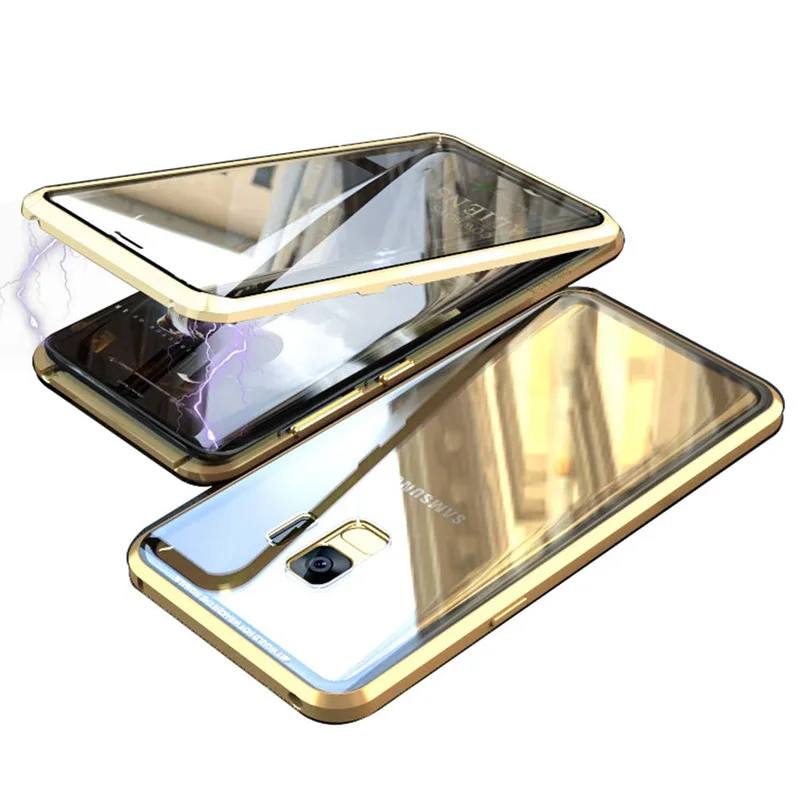 Magnetic Adsorption Case for Samsung S9 Plus Full Protection