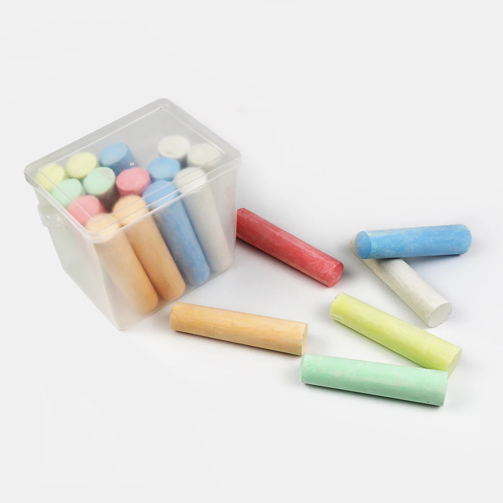 
 Пользовательский наружный моющийся нетоксичный экологически чистый мел для тротуара больших цветов без пыли  