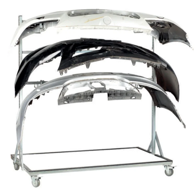 Adjustable Auto Multi -functional Bodyshop Tools Spray Paint Panel Stand Rotating Car Parts Repair Painting Stands