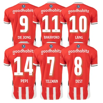 24-25 Eredivisie Home Original Casual Sports Football Jersey Bakayoko 11 J-Ferman 25 Star Thai Version Original Printed Jersey
