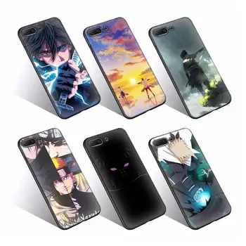 Wholesale Custom Printed Phone Silicon for iPhone Cover Anime Design Black TPU Cell Phone Cases for Honor 20 Pro Case