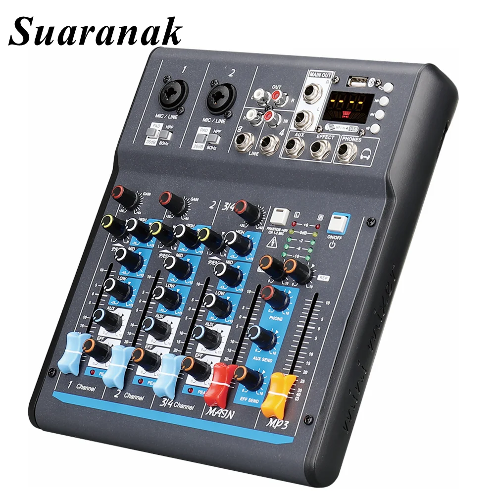 080A235 Sound Mixer Audio 4 16 24 32 Channel Sound System Professional Mixer