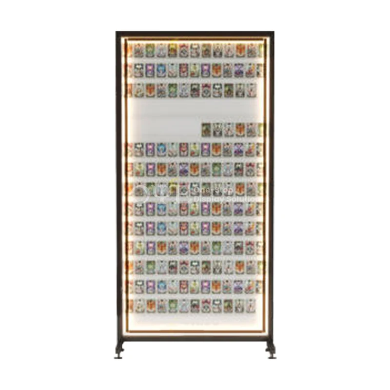 Lockable Sports Card Display Case Customized Collectible Acrylic Graded  Baseball Card Showcase Trading Card Display Stand