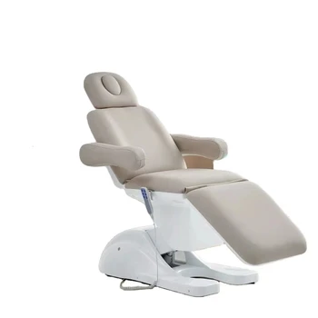 Modern Salon Beige  esthetician massage table beauty salon furniture lash bed cosmetic electric spa beauty facial massage bed