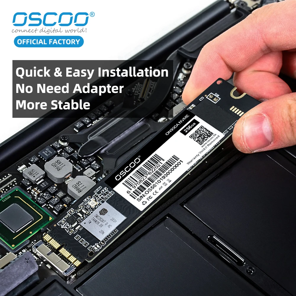 M2 SSD Nvme Pcie 2TB for Used Macbook Pro 2015 Refurbished