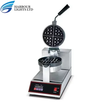 Hot selling Snack food machine Electric Rotary Waffle Baker snack machines for restaurant kitchen