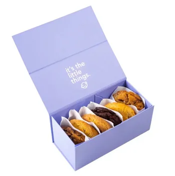 Premium custom LOGO biscuit dessert pastry packaging box, bakery packaging box cookie paper box