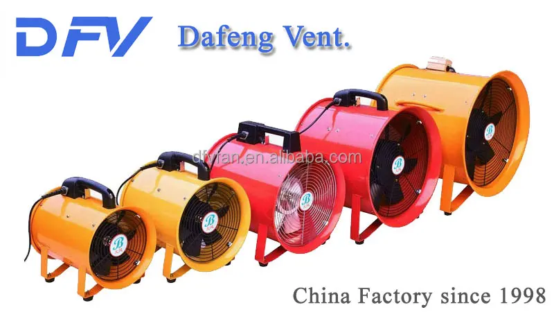 Industrial Portable Axial Fan, 10600CFM, 2200W, 600mm, 7-Blade - detail 10