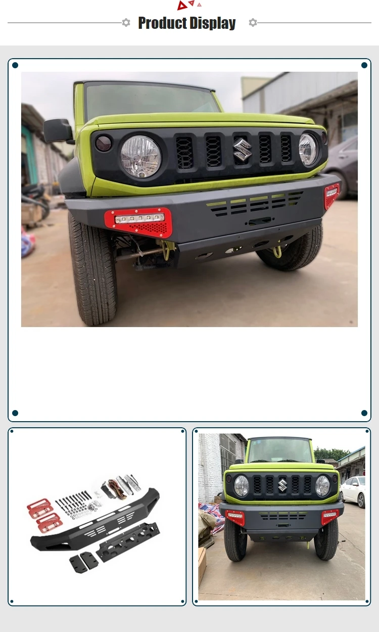 Jimny 2020 Accessories Front Bumper For Suzuki Jimny 2020 - Buy Front ...