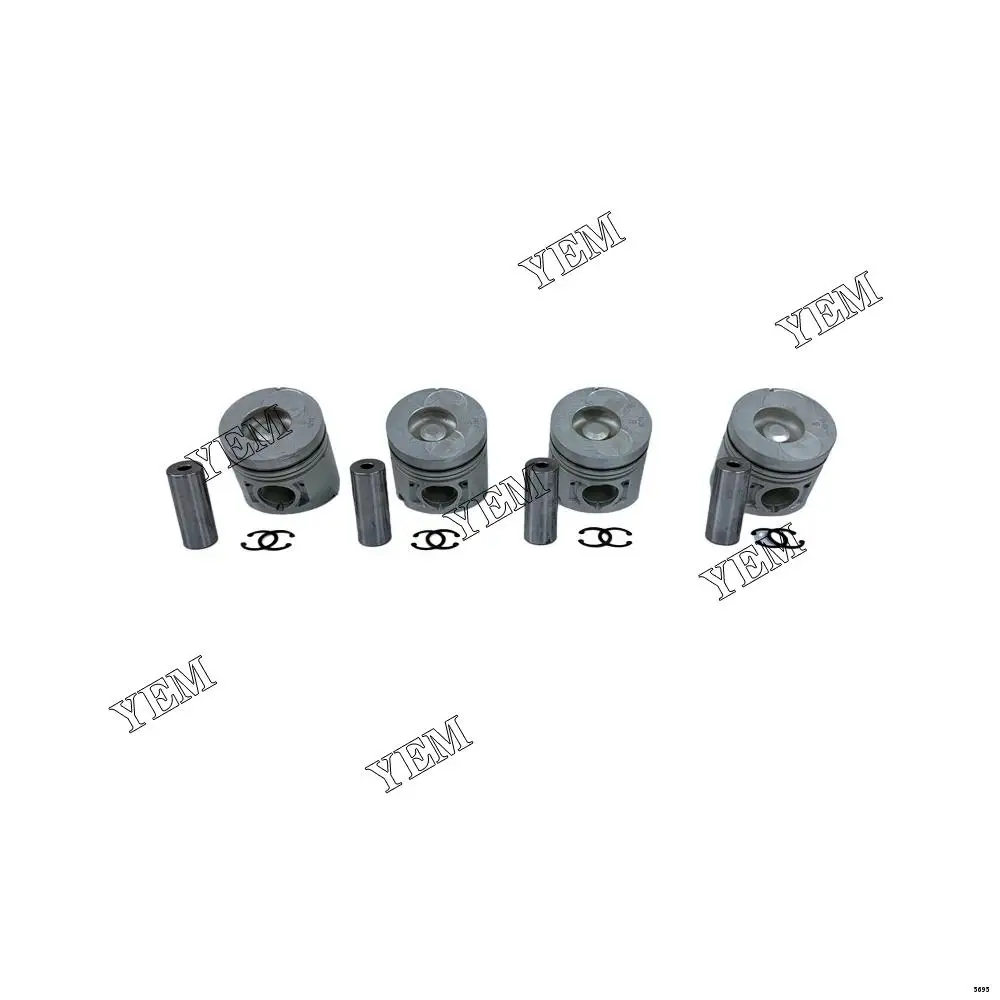 Cylinder Piston Assembly With Pin Fit for Isuzu 4JB1