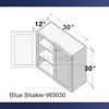 Coctelera azul H-W3030