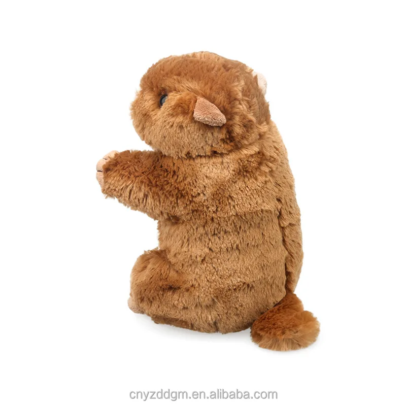 Factory Direct Cute Soft Groundhog Plush Stuffed Animal Marmot