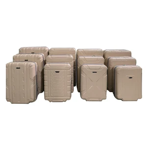 2023 NEW ARRIVAL 12PCS SEMI FNINISHED SUITCASE OEM/ODM TRAVEL LUGGAGE BAG