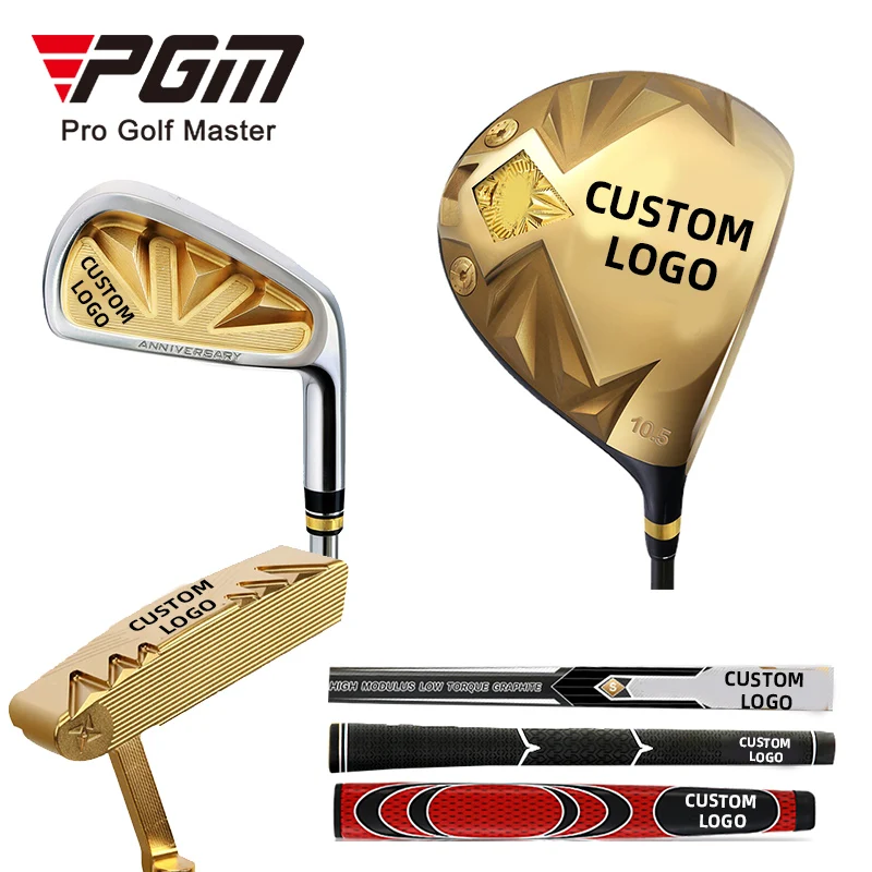 Pgm 10 Years Anniversary Professional Gold Golf Clubs Set Buy Golf Clubs,Golf Club Set,Gold