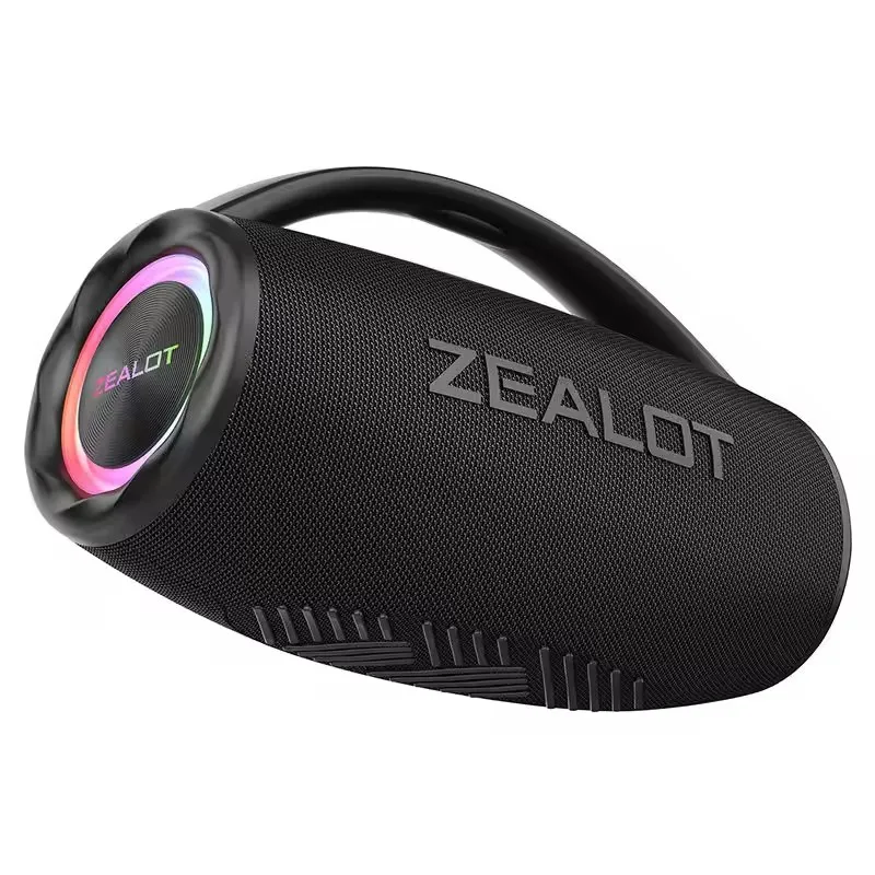 ZEALOT ワイヤレススピーカー ZEALOT-S97 ブラック 99% Zealot S97 Speakers - Professional Sound, Portable & Wireless