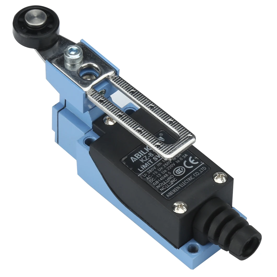 High Quality Factory Price Adjustable Roller Pendulum Rod Type Limited Switch IP64 Waterproof 250V AC 10A Limit Switch