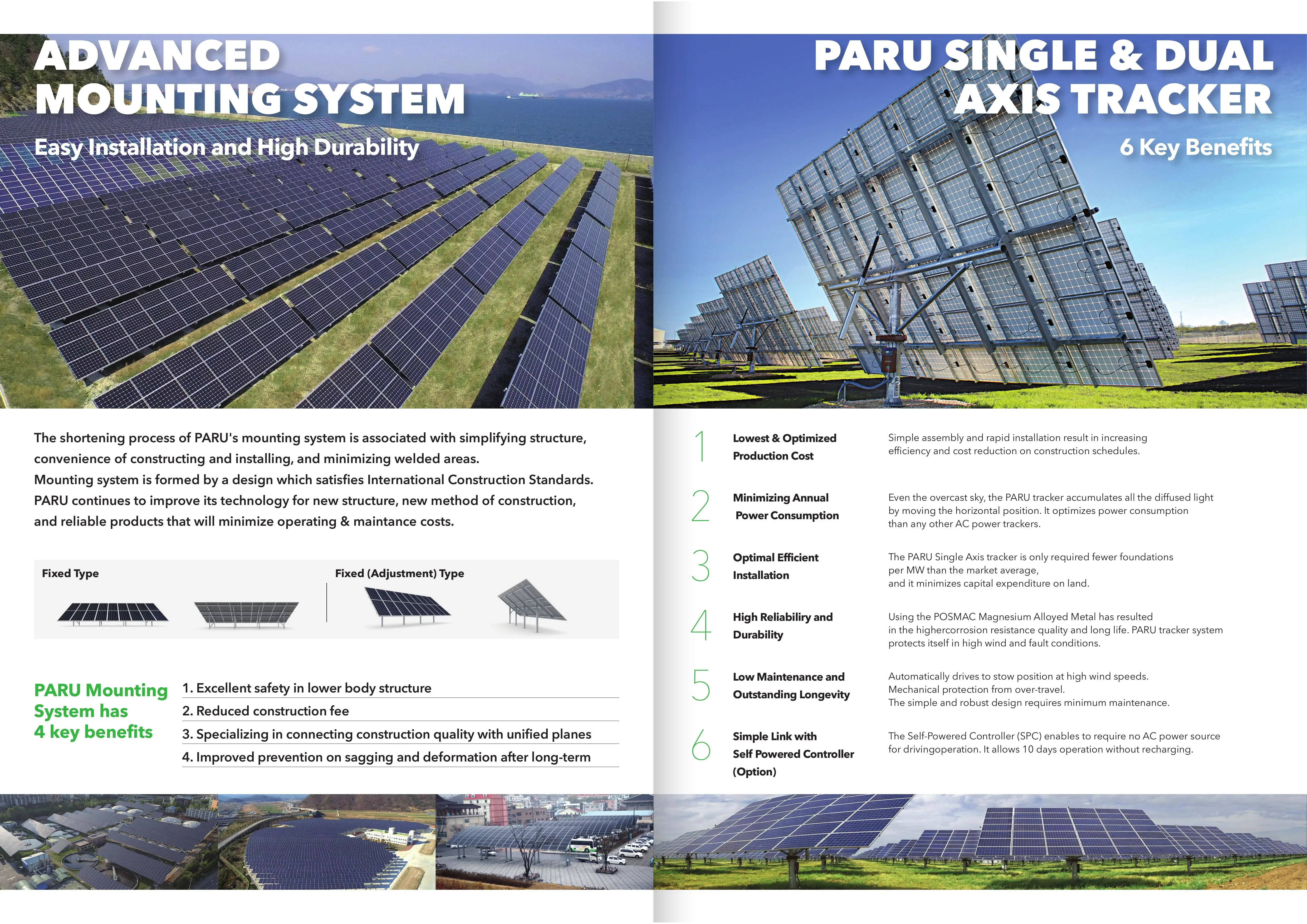 Solar Tracker Paru 2-axis Solar Tracking System(13kw) - Buy Solar ...