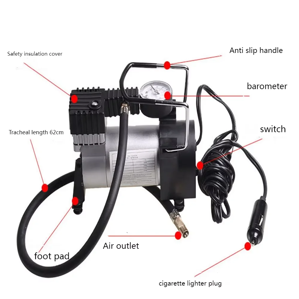 cigarette lighter inflator OMAC Car Tire Pump, Tire Inflator, 12V, Portable Air Compresso other products are not included Tire Inflator Portable Air Compressor